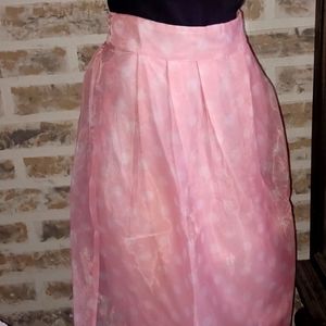 Her Destiny Polka-dot pink skirt